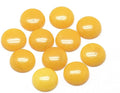 FASHEWELRY 50Pcs Natural White Jade Cabochons Flat Back Gemstone Cabochons Half by FASHEWELRY
