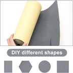 BENECREAT 3mm Thick 78.7x11.8 Inch Self-Adhesive EVA Foam Roll - Image 5