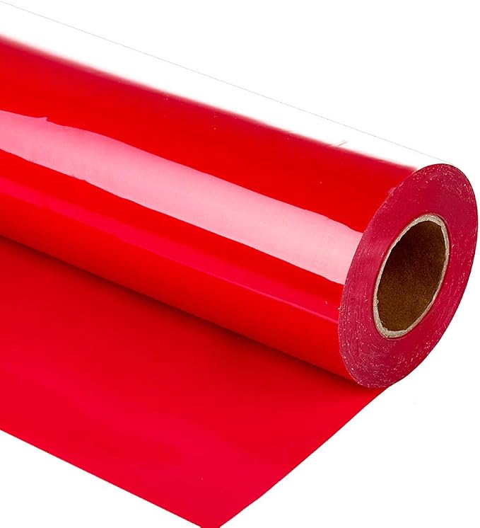guangyintong Heat Transfer Vinyl Red HTV Rolls, Matte Surface, PVC Material by guangyintong