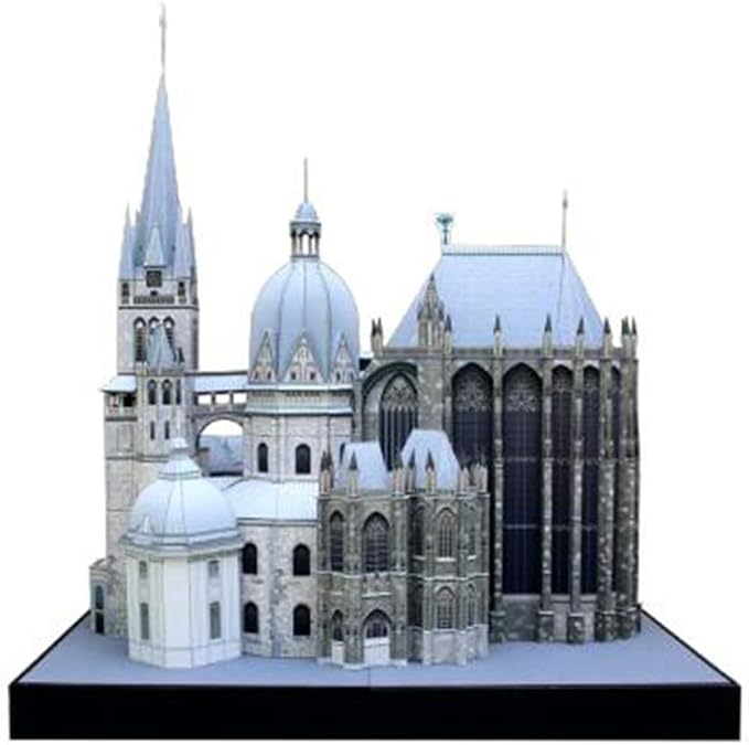 Aachen Cathedral DIY Paper Model Kit - Image 6