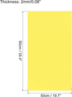 MECCANIXITY EVA Foam Sheets Lemon Yellow 35.4 Inch x 19.7 Inch 2mm Thick Crafts - Image 2