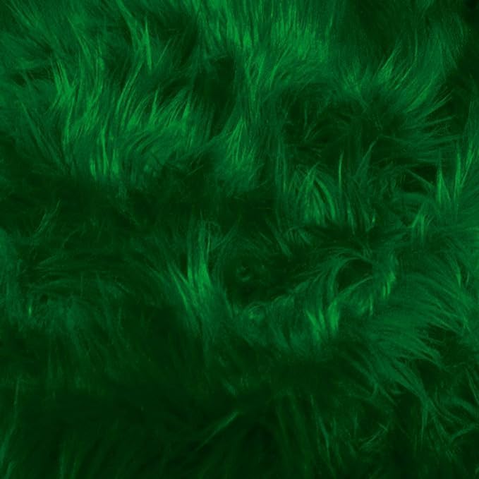 Faux Fake Fur Long Pile Luxury Shaggy/Craft, Decorations / 60" Wide/Sold by The by FabricEmpire