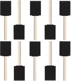 10 PCS Foam Paint Brushes, 1.6 Inch Sponge Brush by Unknown