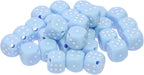 Tupalizy 10mm Acrylic Dice Beads Small 6 Sided Dice Charms by Tupalizy
