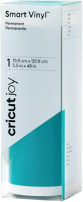 Cricut Joy Smart Permanent Vinyl, Aqua - 4ft Roll by Unknown