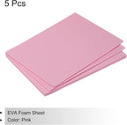 MECCANIXITY EVA Foam Sheets Pink 7.6 Inch x 5.9 Inch 2mm Thickness - Image 3
