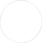 BENECREAT 12 Inch Clear Acrylic Sheet Round Circle Dis Acrylic Sheet by BENECREAT
