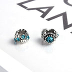 Aipridy European Large Hole Beads, Colorful Glass Charm Beads Set - Image 3