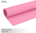 MECCANIXITY EVA Foam Sheets Pink 35.4 Inch x 19.7 Inch 2mm Thick Crafts Foam - Image 3