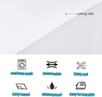 guangyintong Reflective White Heat Transfer Vinyl HTV Rolls - Image 4
