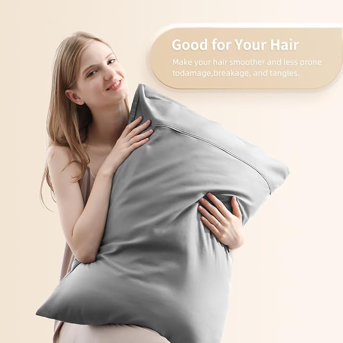 King Pillowcases, Cooling Viscose from Bamboo Pillow Covers - Image 2