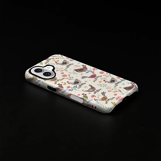 ZHEGAILIAN Case for iPhone 16, Chicken Farmhouse Animal Rooster Durable - Image 2