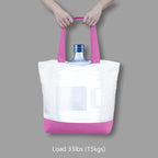 TOPDesign 3-Pack Super Strong Large 12oz Cotton Canvas Tote Bags, Reusable - Image 6