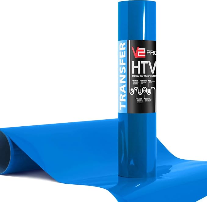 V2 Pro Heat Transfer Vinyl Film HTV Roll by VVIVIDVINYL