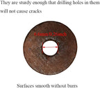 HAHIYO 1.2Inch/3cm 25PCs Light Brown Color Wood Spool - Image 3