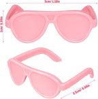 TOYANDONA 60pcs Doll Sunglasses, 4 Colors Glasses Doll Eyeglasses Miniature - Image 2