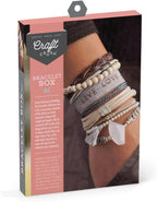 Craft Crush — Bracelet Box: Neutrals — Makes 9 Amazing Bracelets — Crafting by CraftCrush