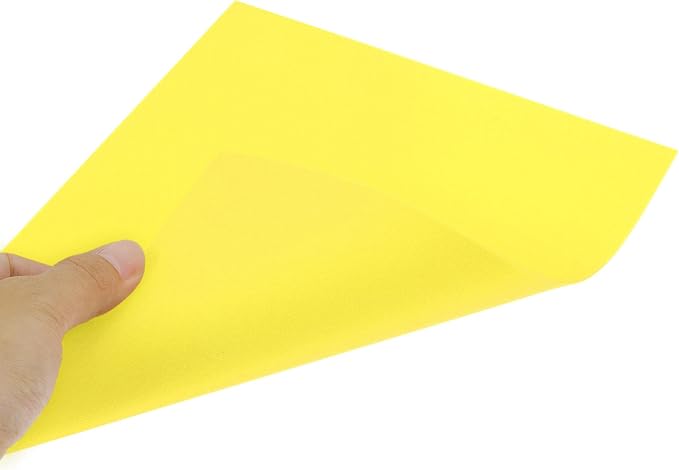 uxcell Light Yellow EVA Foam Sheets 11 x 8 inch 1.7mm Thickness - Image 4