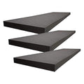 GoTo Foam 1" x 24" x 72" Black Upholstery Foam Sheet by GoToFoam