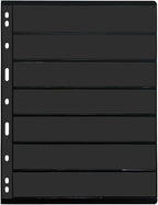 MUDOR 20 Sheets Stamp Pages for Collection Album Binder Book, 7 Pocket | 280 - Image 3