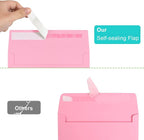 70 Packs of Invitation Envelopes, A2 Envelopes Pink Postcard - Image 3