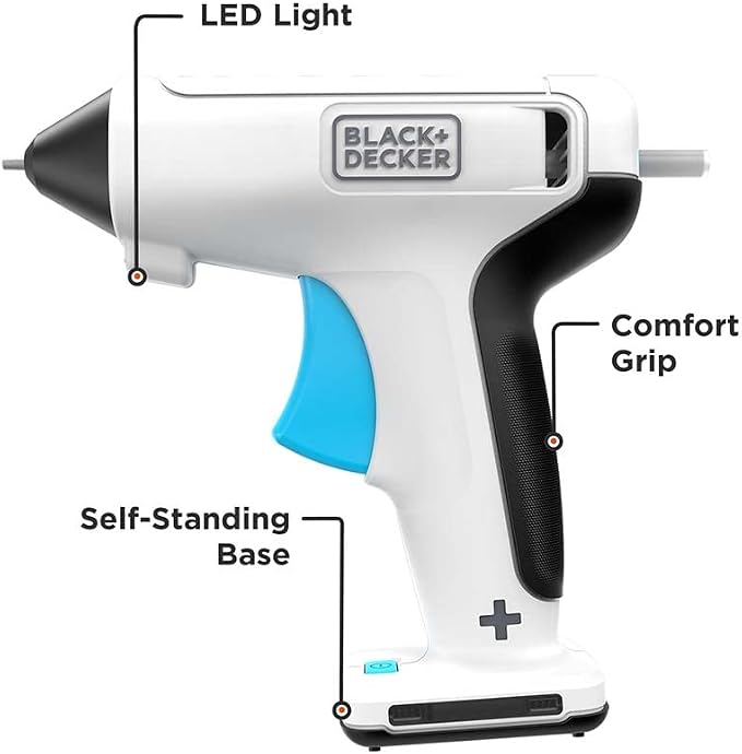 BLACK+DECKER 4V MAX Cordless Glue Gun, USB Rechargeable - Image 3