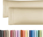 Body Pillowcases Set of 2-20x54 Long Body Pillow Case by CGKUnlimited