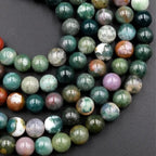 Zenkeeper 108 Pcs India Agate Beads - Image 2