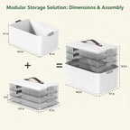 MOPALL Craft Medicine Cabinet Organizers Storage Box - Image 6