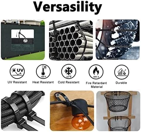 250lb Large Zip Ties Heavy Duty 24 Inch Outdoor - Image 4