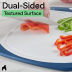 GORILLA GRIP BPA-Free Reversible Kitchen Cutting Board Set of 3, US Designed - Image 6