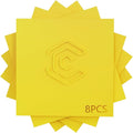 8 Pack Pre-Painted Colored Plywood Sheets, DIY Crafts, Models Making by Creatorally