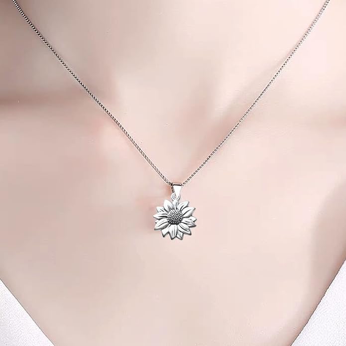 BronaGrand 60pcs Sunflower Pendant Charms Alloy Sunflower Bead Charms Flower - Image 5