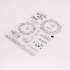 Flower Wreath Lace Clear Stamps Silicone Stamp Cards - Image 7