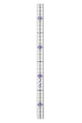 The Quilted Bear Rectangular Acrylic Quilting Ruler, 0.5" x 8" | Non-Slip by TheQuiltedBearsProducts