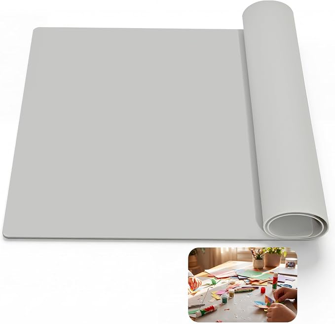 Silicone Crafting Mat for Artists, Jewelry Casting, Acrylic Painting, Clay Work by Unknown