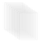 10pcs Clear Acrylic Perspex Sheets, Transparent Acrylic Sheet, 1mm Thick 10 x - Image 8