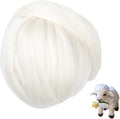 Merino Wool roving, 8 oz. Bulk Wool by Kondoosnaturalfibers