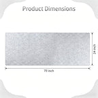 Wool Pressing Mat 70"x 24" 0.5 Inch Thick Ironing Board - Image 2