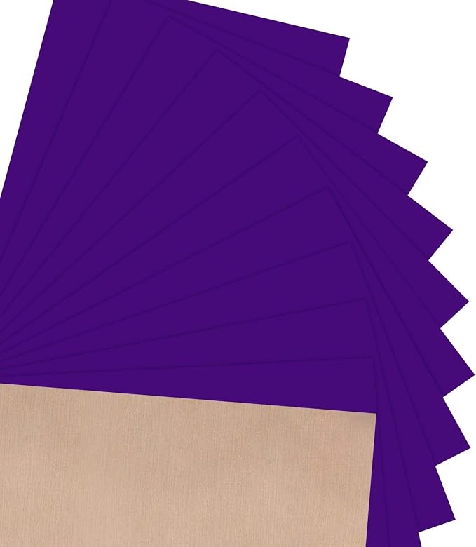 JANDJPACKAGING Purple HTV Heat Transfer Vinyl by JANDJPACKAGING