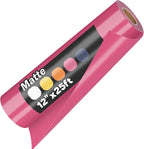 guangyintong Heat Transfer Vinyl Pink HTV Rolls, Matte Surface HTV Vinyl by guangyintong