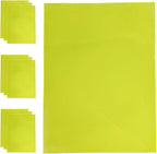 Transparent PVC Faux Leather Sheets, Glossy Waterproof Clear Vinyl Fabric - Image 2