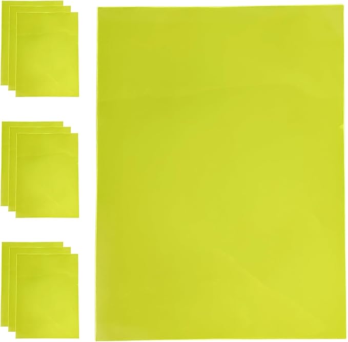 Transparent PVC Faux Leather Sheets, Glossy Waterproof Clear Vinyl Fabric - Image 2