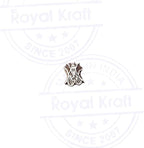 Royal Kraft Wooden Stamps DIY Fabric, Henna Printing Blocks THDtag072 - Image 2