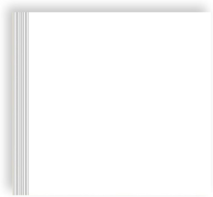 100 Sheets White Cardstock Thick Paper by Unknown