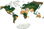World Map DIY Paper Model Kit by StrucToys