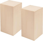 2 Pack Basswood Carving Blocks, Soft and Smooth, Easy Whittling and Carving - Image 3