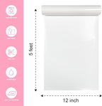 White Glitter Heat Transfer Vinyl, Glitter Iron-On - Image 2