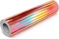VViViD DECO65 Gloss Holographic Chrome Rose Gold Permanent Adhesive Craft Vinyl by VVIVIDVINYL