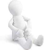 1 Pcs Cloth Doll Body Blank Models Pre-Stuffed Muslin Doll Bodies by Unknown